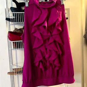 The Limited magenta tank top